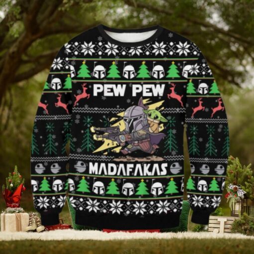 The Mandalorian Pew Pew Madafakas Sweater