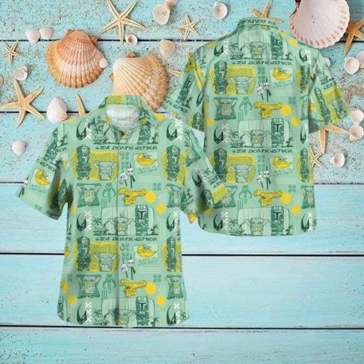 The Mandalorian Set Hawaiian Shirt And Short For Men And Women