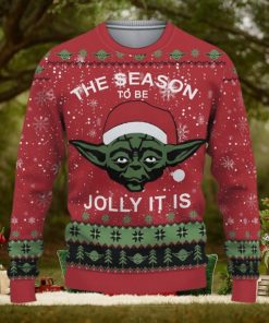 The Mandalorian Starwars The Season To Be Jolly It Is Ugly Christmas Sweater