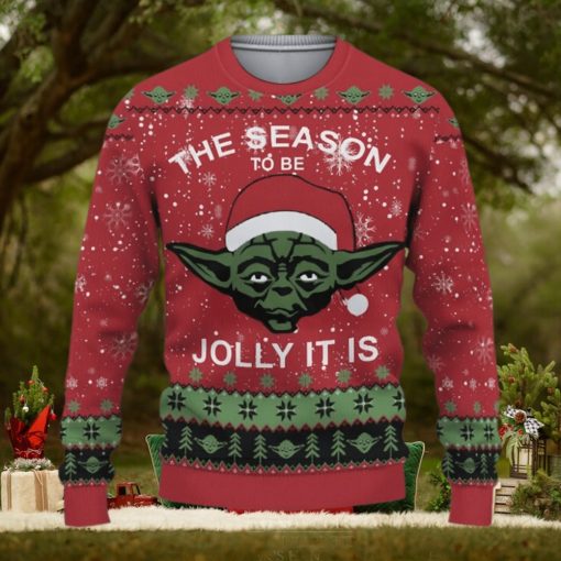 The Mandalorian Starwars The Season To Be Jolly It Is Ugly Christmas Sweater