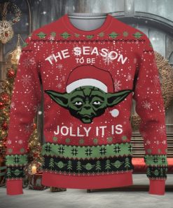 The Mandalorian Starwars The Season To Be Jolly It Is Ugly Christmas Sweater