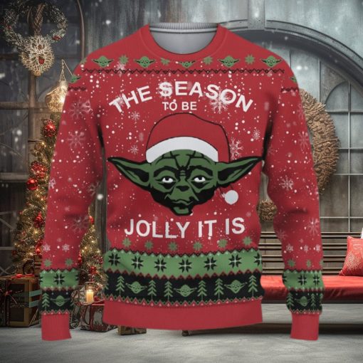 The Mandalorian Starwars The Season To Be Jolly It Is Ugly Christmas Sweater