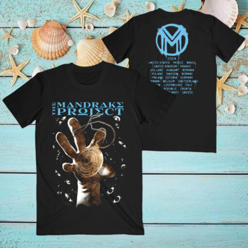 The Mandrake Project 2024 Tour Medallion Tee shirts