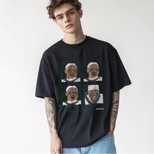 The Many Faces of Jalen Hurts Shirt, Philly  NFLPA Licensed