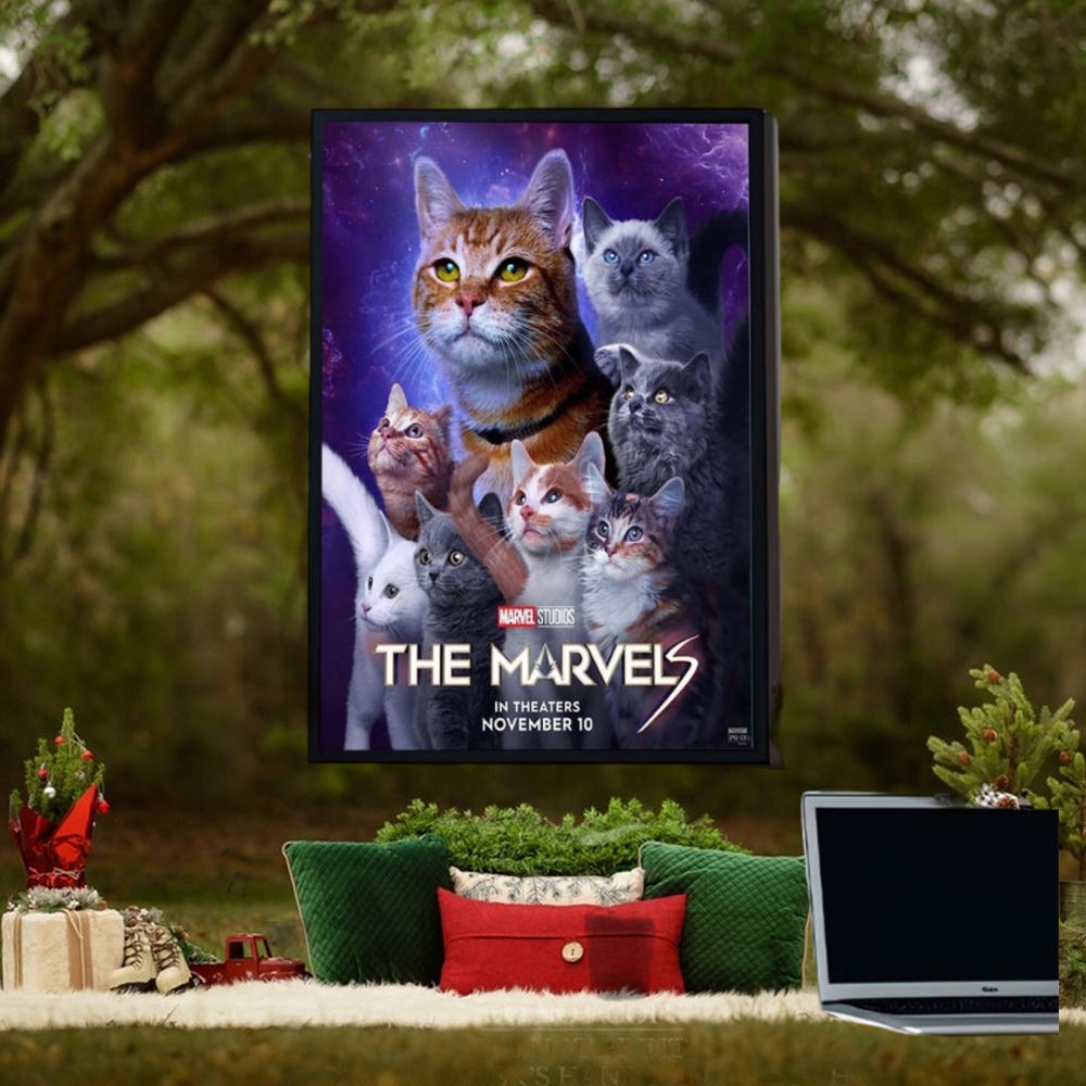 The Marvels Goose Gang Home Decor Poster Canvas The Marvels Goose Gang Home Decor Poster Canvas