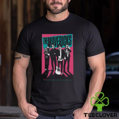 The Mavericks 2024 Tour European Poster Shirt