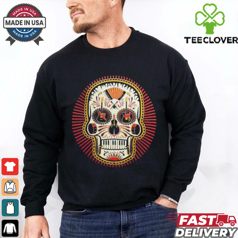 The Mavericks Musical Skull T shirts The Mavericks Musical Skull T shirts