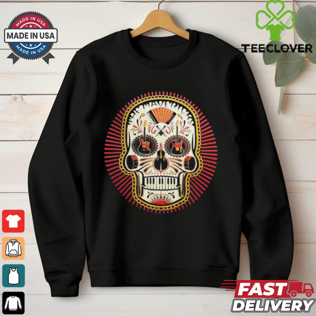 The Mavericks Musical Skull T shirts The Mavericks Musical Skull T shirts