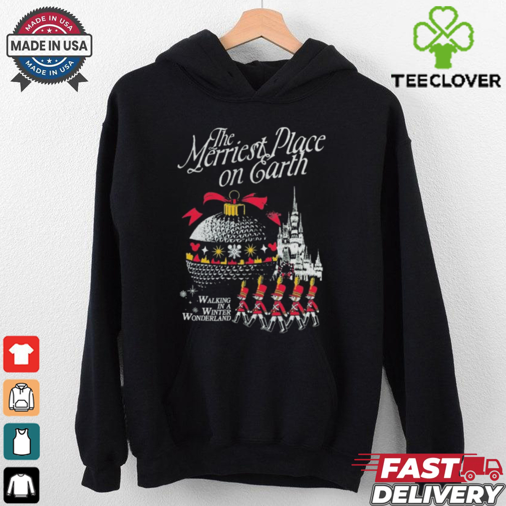 The Merriest Place On Earth Walking In A Winter Wonderland Disney Lead Soldier Christmas T shirts The Merriest Place On Earth Walking In A Winter Wonderland Disney Lead Soldier Christmas T shirts