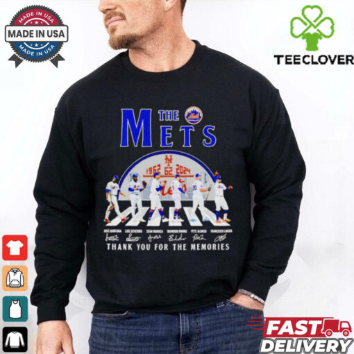 The Mets 62 years 1962 2024 thank you for the memories shirt
