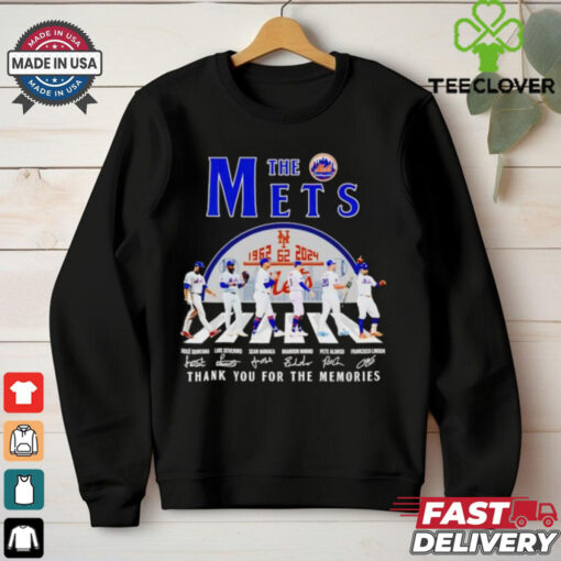 The Mets 62 years 1962 2024 thank you for the memories shirt