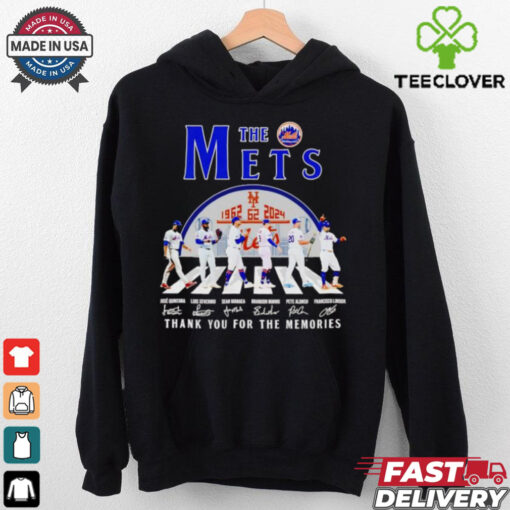The Mets 62 years 1962 2024 thank you for the memories shirt