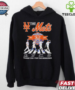 The Mets Abbey Road NLCS 62 Years 1962 2024 Thank You For The Memories Signatures Shirt