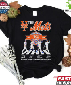 The Mets Abbey Road NLCS 62 Years 1962 2024 Thank You For The Memories Signatures Shirt