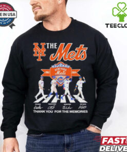 The Mets Abbey Road NLCS 62 Years 1962 2024 Thank You For The Memories Signatures Shirt