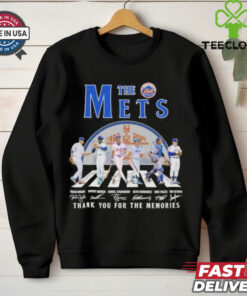 The Mets Baseball Abbey 1962 2024 Thank You For The Memories Signatures Shirt