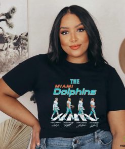 The Miami Dolphins players abbey road signatures hoodie, sweater, longsleeve, shirt v-neck, t-shirt