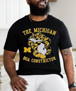 The Michigan Football boa constrictor shirt tshirt