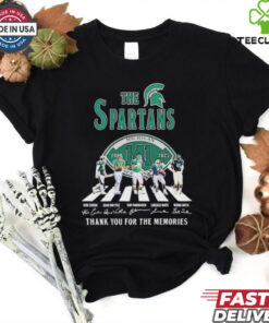 The Michigan State Spartans 141st Anniversary 1884 2025 signatures shirt