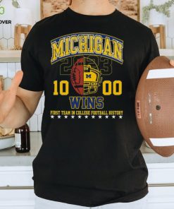 The Michigan Wolverines 1000 Wins First Team In College Football History 2023 Shirt