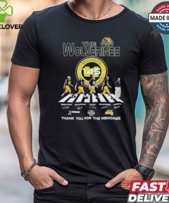 The Michigan Wolverines 145 Years Thank You For The Memories T Shirt