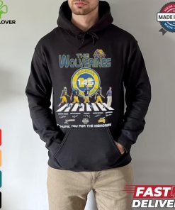 The Michigan Wolverines Abbey Road 145 Years 1879 2024 Thank You For The Memories Signatures Shirt