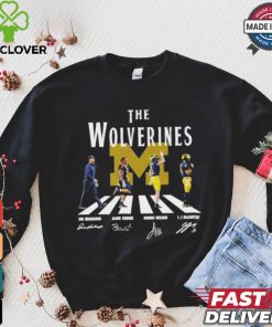 The Michigan Wolverines Abbey Road Jim Harbaugh Blake Corum Roman Wilson And Jj Mccarthy Signatures Shirt 3 The Michigan Wolverines Abbey Road Jim Harbaugh Blake Corum Roman Wilson And Jj Mccarthy Signatures Shirt