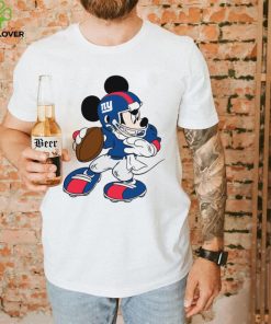 The Mickey Mouse New York Giants Unisex T Shirt