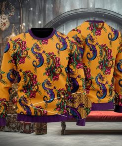 The Mighty Shenron Colorful Artwork DBZ Ugly Sweater