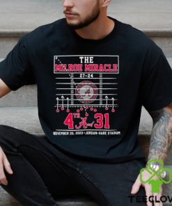 The Milroe Miracle 4th And 31 Alabama Crimson Tide 27 24 Auburn Tigers Shirt 2 The Milroe Miracle 4th And 31 Alabama Crimson Tide 27 24 Auburn Tigers Shirt
