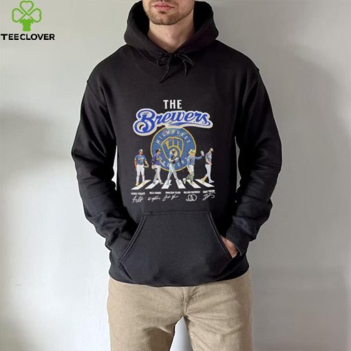 The Milwaukee Brewers Abbey Road Signatures Shirt