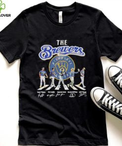 The Milwaukee Brewers Abbey Road Signatures Shirt