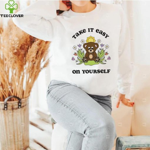 The Mindful Butterflyy take it easy on yourself hoodie, sweater, longsleeve, shirt v-neck, t-shirt