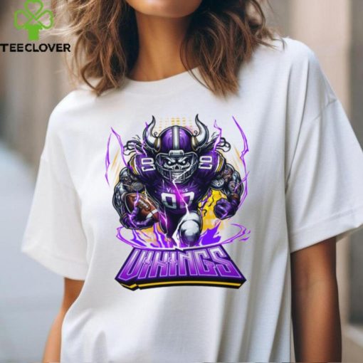 The Minnesota Team Vikings Logo Football 2024 Football T Shirt