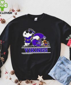 The Minnesota Vikings Joe Cool And Woodstock Snoopy Mashup shirt