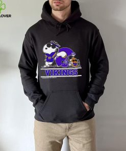 The Minnesota Vikings Joe Cool And Woodstock Snoopy Mashup shirt