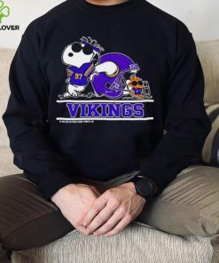 The Minnesota Vikings Joe Cool And Woodstock Snoopy Mashup hoodie, sweater, longsleeve, shirt v-neck, t-shirt