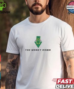 The Money Down Logo A White Shirt