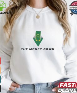 The Money Down Logo A White Shirt