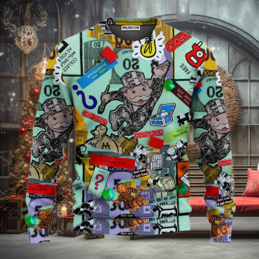 The Monopoly Sweater  Ugly Christmas Sweaters