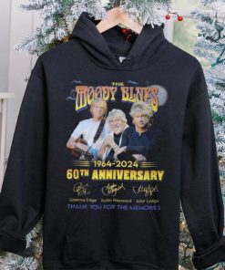 The Moody Blues 1964 2024 60th Anniversary Thank You For The Memories T Shirt