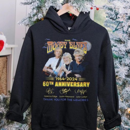 The Moody Blues 1964 2024 60th Anniversary Thank You For The Memories T Shirt