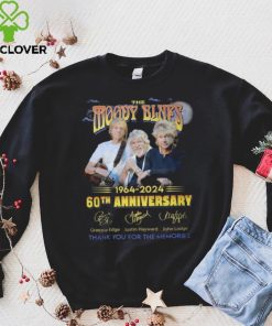 The Moody Blues 1964 2024 60th Anniversary Thank You For The Memories T Shirt