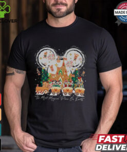 The Most Magical Place On Earth Disneyland Christmas Shirt
