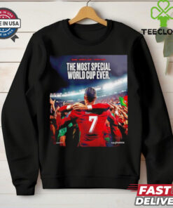 The Most Special World Cup Ever Cristiano Ronaldo 2030 World Cup Portugal poster shirt