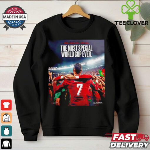 The Most Special World Cup Ever Cristiano Ronaldo 2030 World Cup Portugal poster shirt