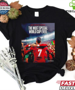 The Most Special World Cup Ever Cristiano Ronaldo 2030 World Cup Portugal poster shirt