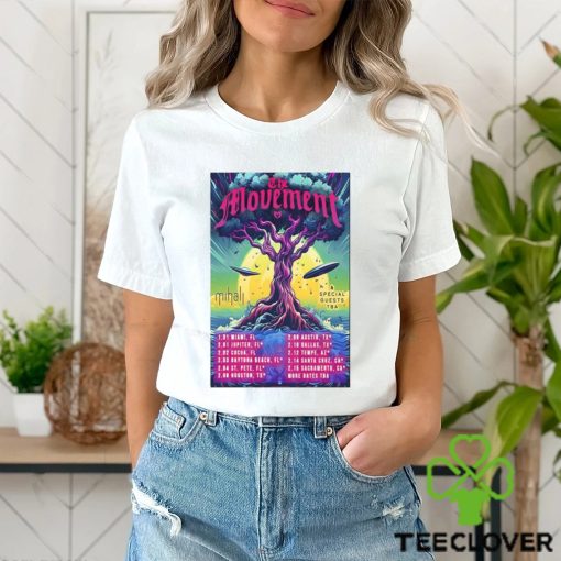 The Movement Special Guests TBA Tour 2023 Poster shirt