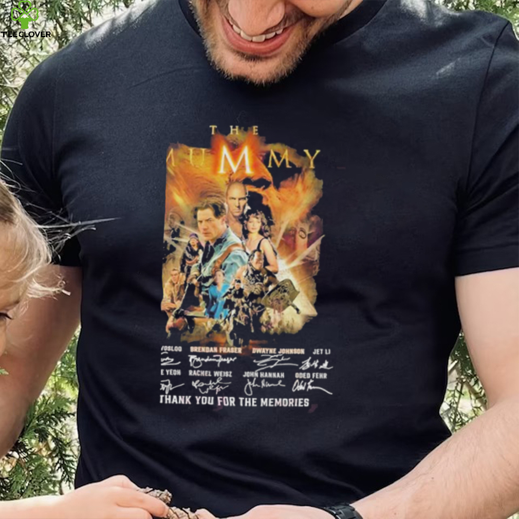 The Mummy Signature Thank You For The Memories T Shirt The Mummy Signature Thank You For The Memories T Shirt