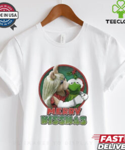 The Muppets Kermit Miss Piggy Merry Kissmas Shirt